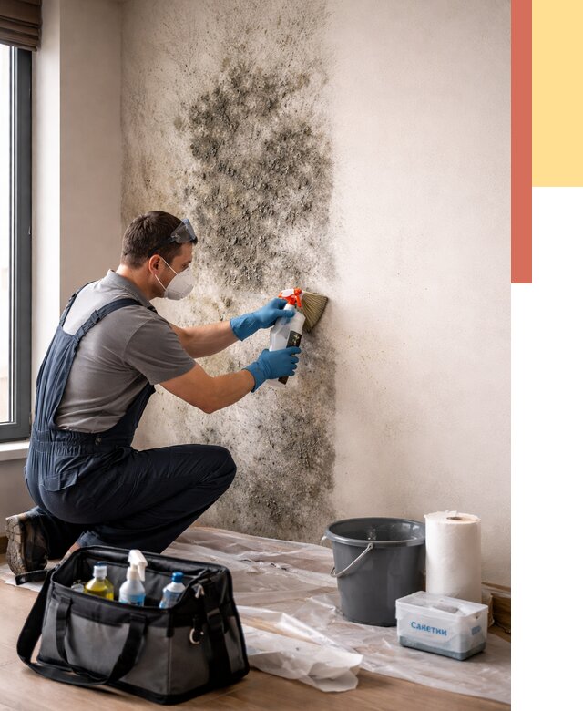 Удаление плесени со стен в таре от 2212 руб. — быстро и недорого | ОТДЕЛОЧНИК-Тар