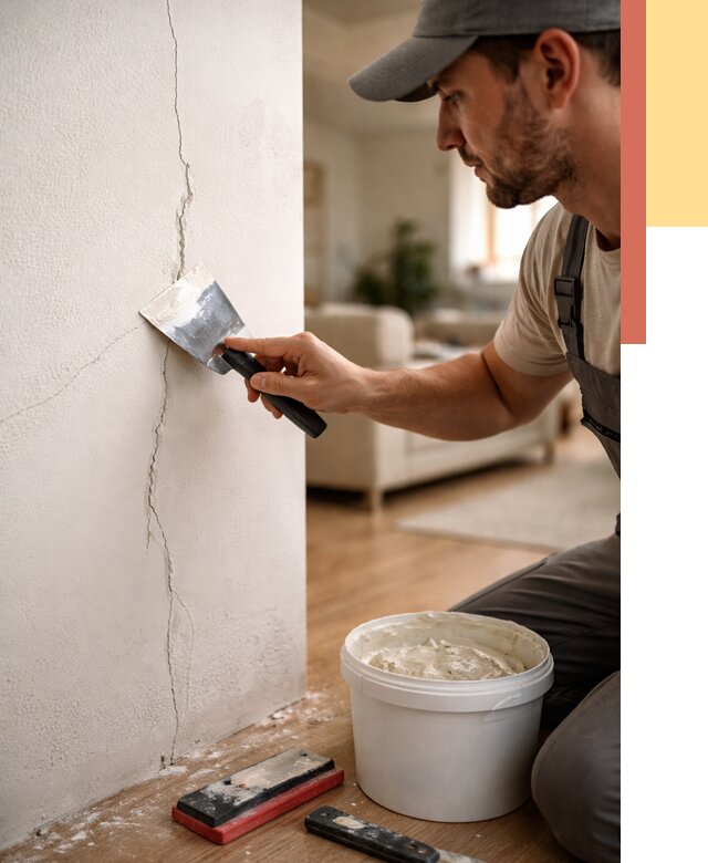 Заделка трещин и сколов в таре от 2521 руб. — быстро и недорого | ОТДЕЛОЧНИК-Тар