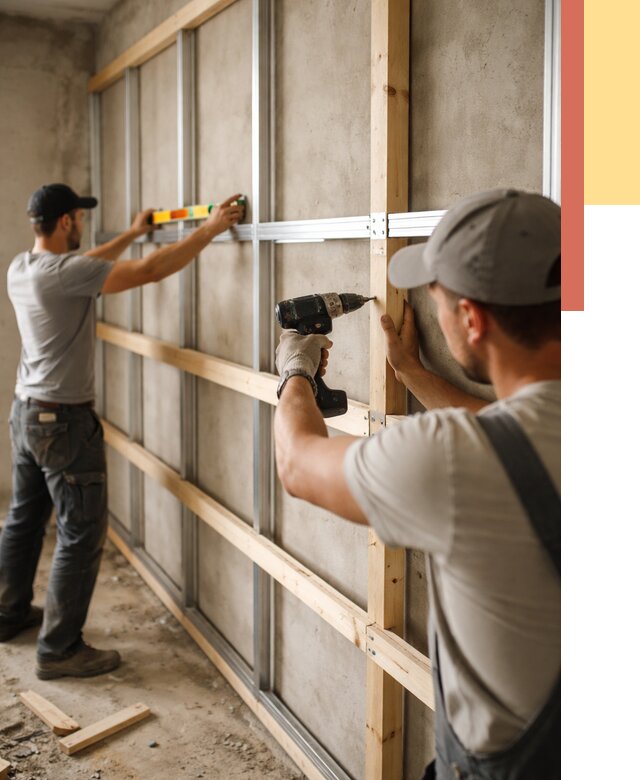 Устройство обрешетки под панели в таре от 2160 руб. — монтаж под ключ | ОТДЕЛОЧНИК-Тар