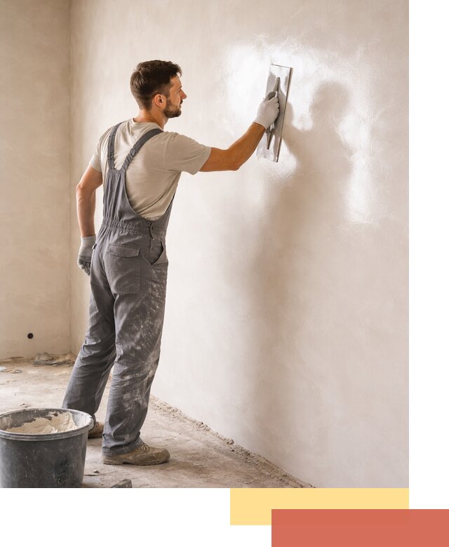 Глянцевание штукатурки стен в таре профессионально и быстро