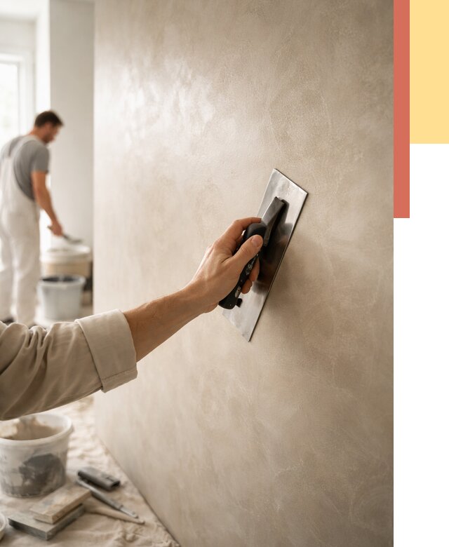 Венецианская штукатурка в таре от 3601 руб/м² — нанесение стен под ключ | ОТДЕЛОЧНИК-Тар