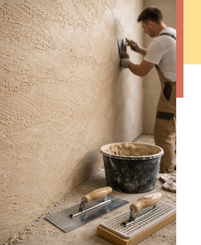Декоративная штукатурка травертин в таре от 1852 руб/м2 — качественно и недорого | ОТДЕЛОЧНИК-Тар