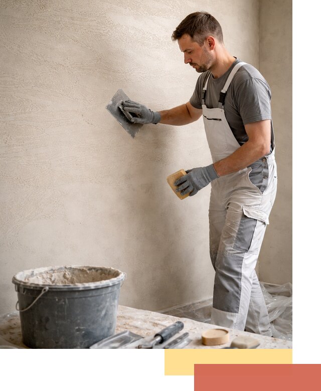 Декоративная штукатурка травертин в таре для стен и потолков