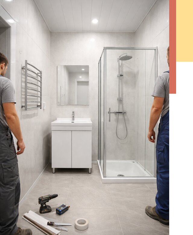 Отделка ванной комнаты панелями ПВХ в таре от 4630 руб. за м2 | ОТДЕЛОЧНИК-Тар