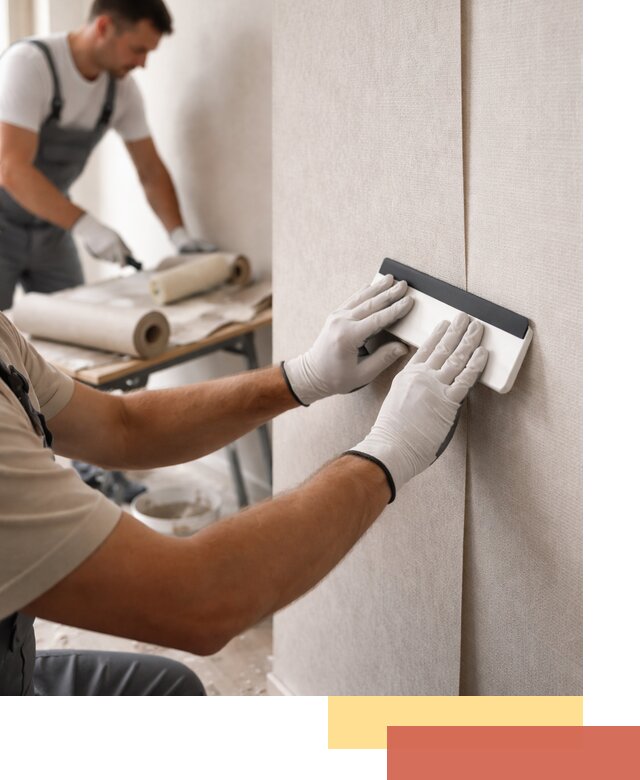 Поклейка обоев под покраску в таре профессионально и быстро