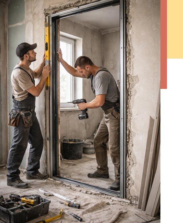 Закладка дверного проема в таре от 3601 руб. — быстро и недорого | ОТДЕЛОЧНИК-Тар