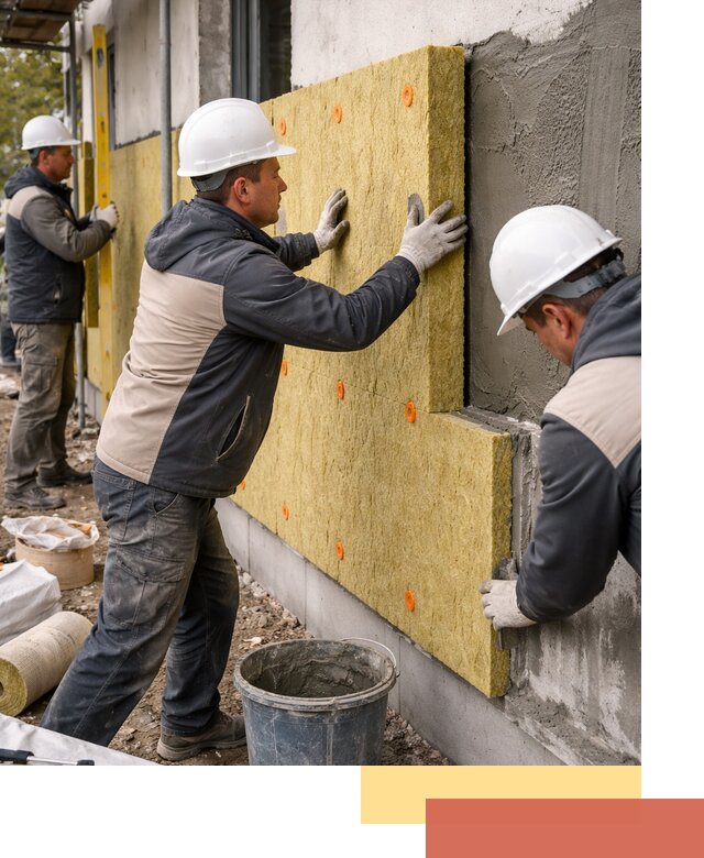 Утепление стен минватой в таре — тепло и звукоизоляция