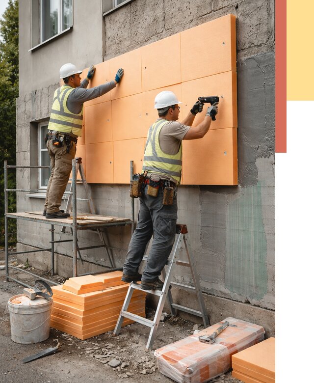 Утепление стен пеноплексом в таре от 1903 руб./м2 — быстро и недорого | ОТДЕЛОЧНИК-Тар