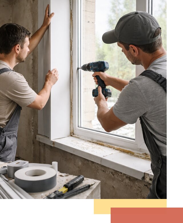 Установка пластиковых откосов в таре быстро и качественно