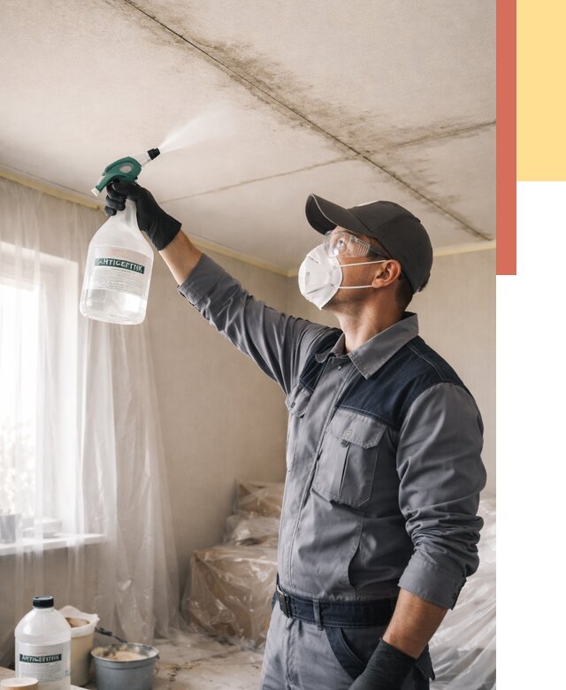 Антисептическая обработка потолка в таре от 2572 руб. | ОТДЕЛОЧНИК-Тар