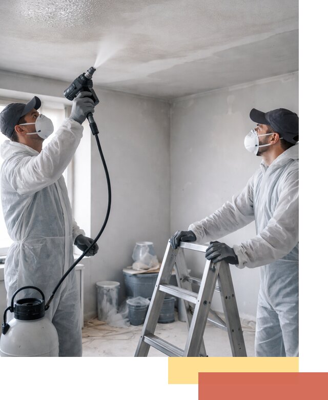 Антисептическая обработка потолка в таре профессионально и быстро