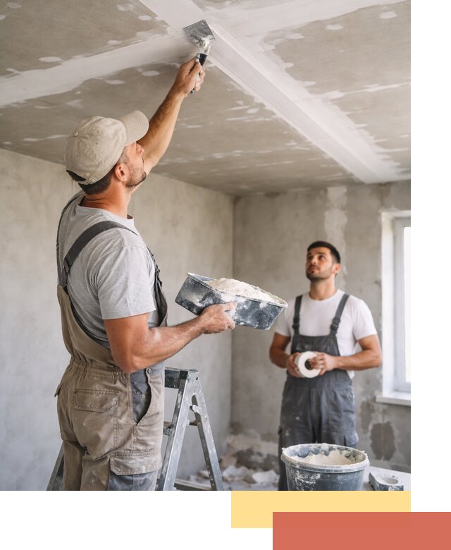 Обработка швов потолка ГКЛ в таре: качественная заделка и шпатлевка