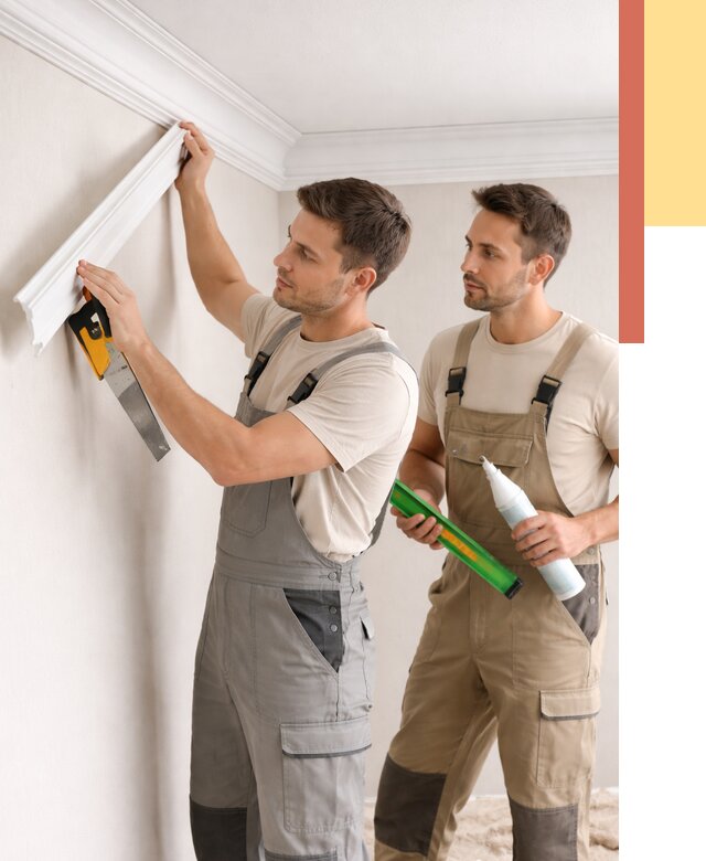 Монтаж потолочного плинтуса в таре от 2366 руб. — быстро и недорого | ОТДЕЛОЧНИК-Тар
