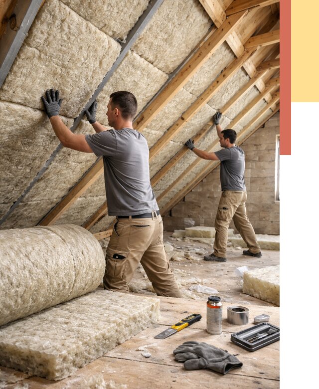 Утепление потолка минватой в таре от 1492 руб. — быстро и недорого | ОТДЕЛОЧНИК-Тар